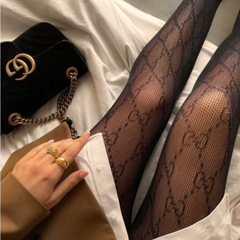 New black gg tights